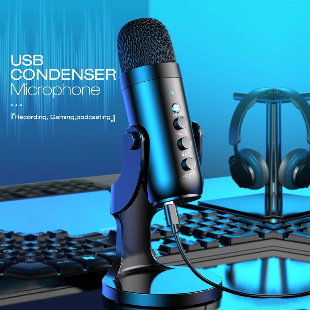 USB Condenser Microphone for PC, Mac & Streaming