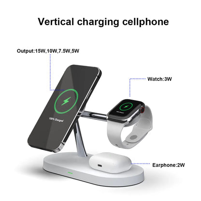 3 em 1 Wireless Charging Station