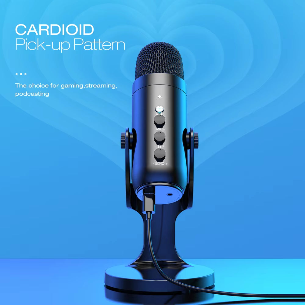 USB Condenser Microphone for PC, Mac & Streaming