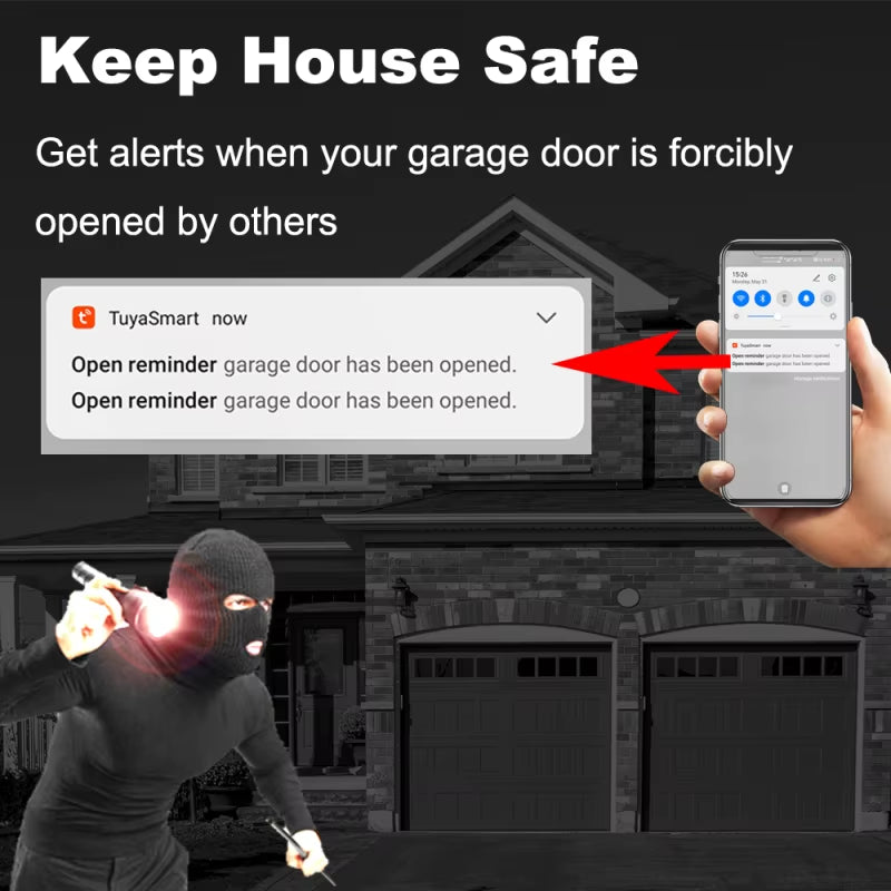 Tuya Smart Life Garage Door Opener